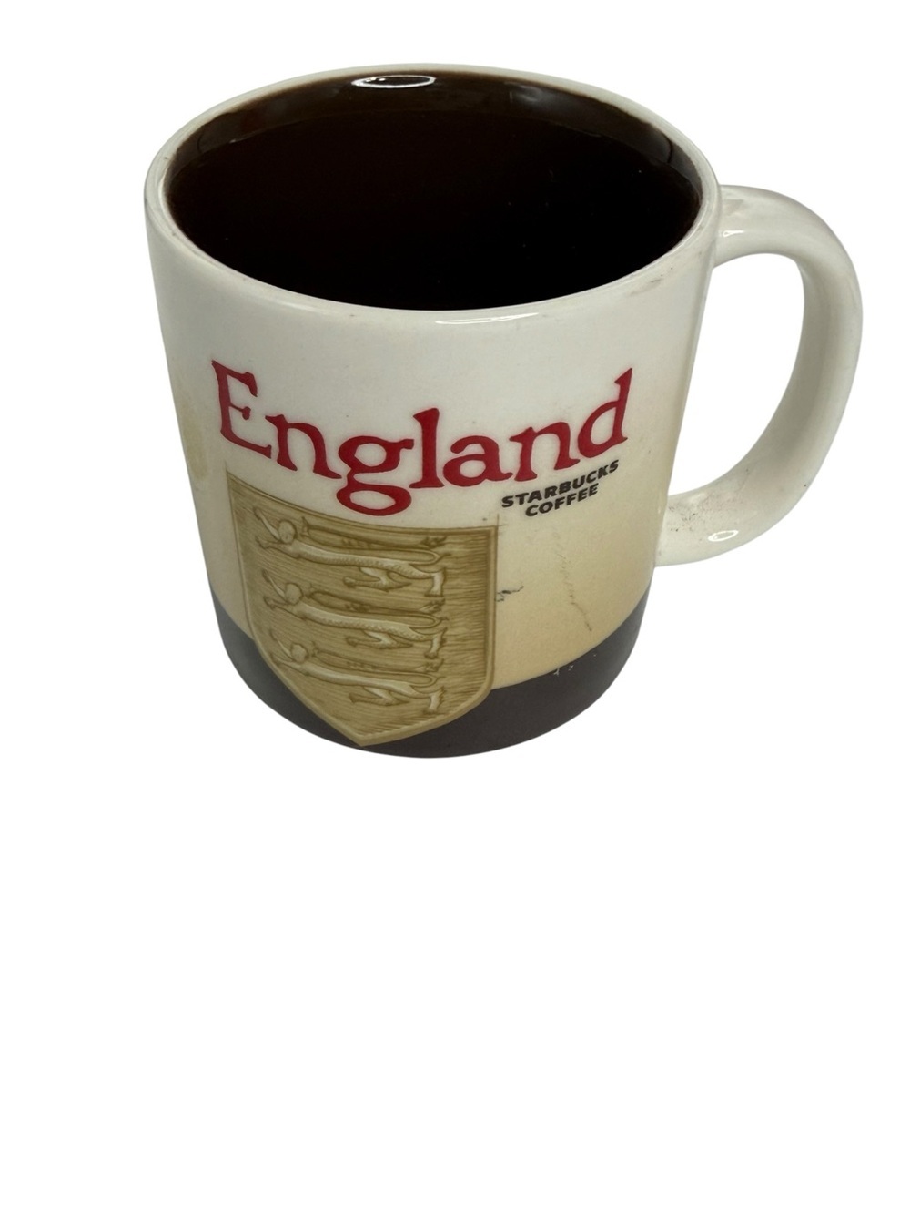Starbucks Coffee Espresso Mug 2009 England Collectors Series 3 oz